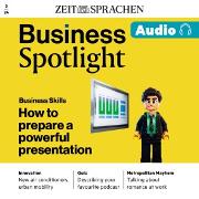 Business-Englisch lernen Audio - Eine kraftvolle Präsentation